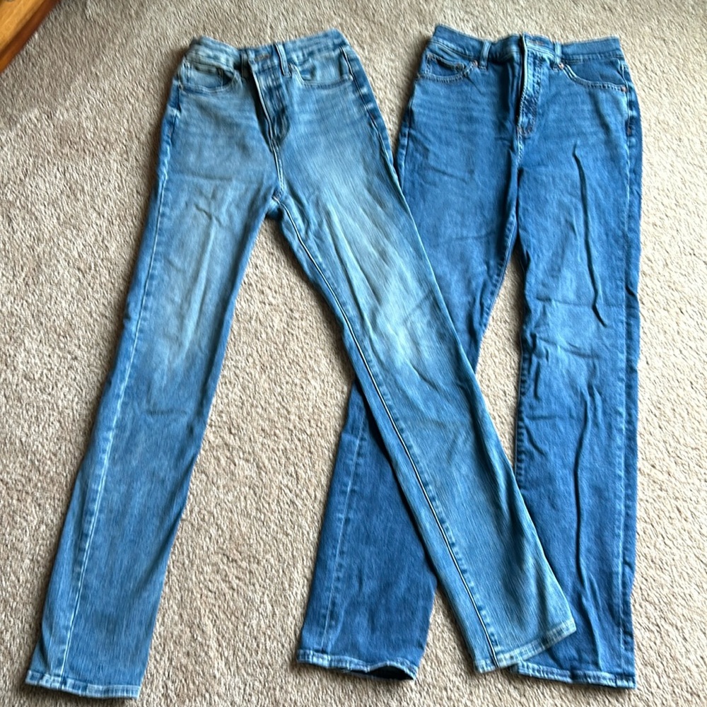 2 pairs 90s Slim Express jeans